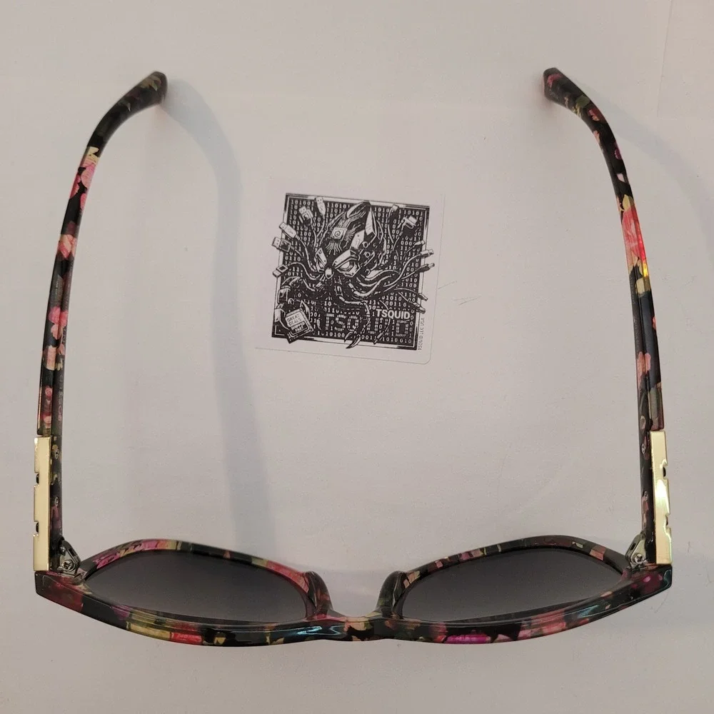 Foster Grant Sunglasses Women Floral Polarized Cat Eye 20034FGX019‎ POL